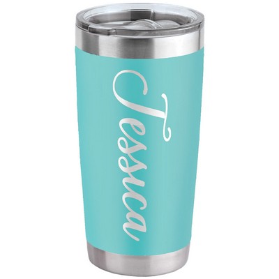 20 Oz. Teal Vacuum Insulated Tumbler